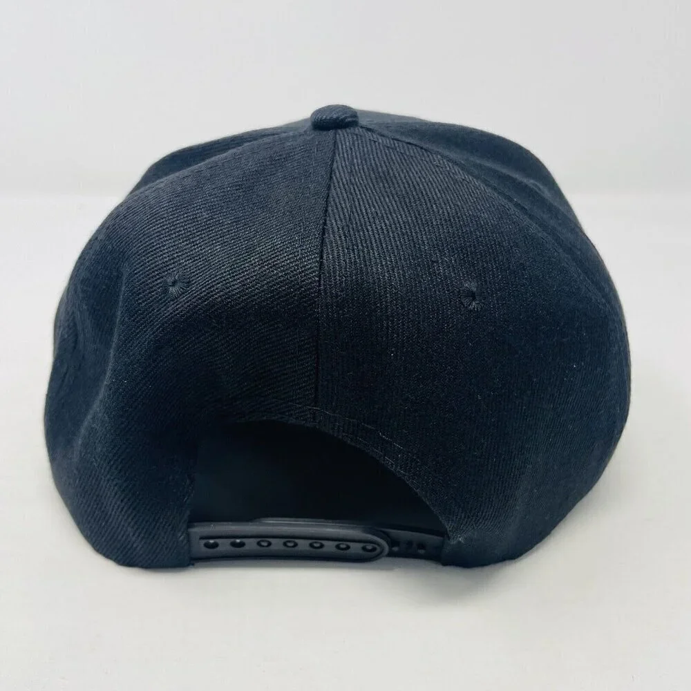 Mens Skeleton Hand with Microphone Canvas Trucker Hat‎ Snapback Adjustable Cap